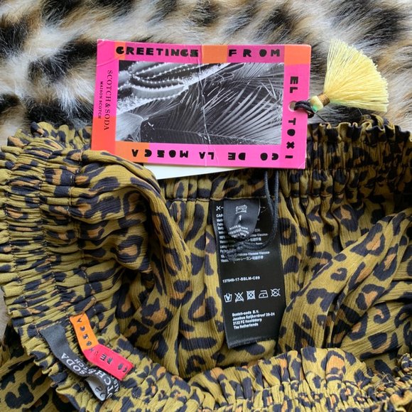 MAISON SCOTCH. Leopard Mini! - Picture 4 of 7